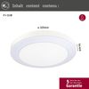 Paulmann 94527 LED Deckenleuchte Smart Home Zigbee Circula Dämmerungssensor weiß Bild 2