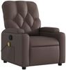 vidaXL Massagesessel Braun Kunstleder 372512 Bild 3