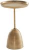 Beistelltisch Gold Aluminium 33x33x53cm Rund Modern Hoch Bild 2