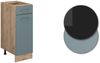 Küchenunterschrank R-Line Blau-Grau 30 cm ohne Arbeitsplatte Vicco Bild 5