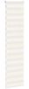 vidaXL Doppelrollo Marmorbeige 65x230 cm Stoffbreite 60,9 cm Polyester 4014696 Bild 3