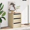 vidaXL Kommode Sonoma-Eiche 40x41x58 cm Holzwerkstoff 852836 Bild 3