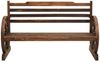 vidaXL Gartenbank 112 cm Massivholz Tanne 313891 Bild 2