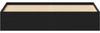 vidaXL Bettgestell ohne Matratze Schwarz Eichen-Optik 200x200 cm 3329336 Bild 5