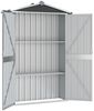 vidaXL Gerätehaus Anthrazit 116x45x175 cm Verzinkter Stahl 46303 Bild 3