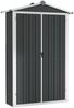 vidaXL Gerätehaus Anthrazit 116x45x175 cm Verzinkter Stahl 46303 Bild 2