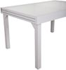 Gartentisch ADAM - Aluminium/Temperglas, Grau, 90x135x75cm | Ausziehtisch Esstisch Wetterfest Outdoor Tisch Bild 5