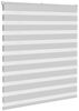 vidaXL Doppelrollo Hellgrau 135x150 cm Stoffbreite 130,9 cm Polyester 4014450 Bild 3