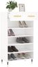 vidaXL Schuhschrank Weiß 60x35x105 cm Holzwerkstoff 829588 Bild 4