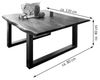Couchtisch Baumkante 120x80 cm Akazie nussbaumfarben schwarz 72402653 Bild 3