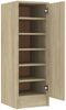 vidaXL Schuhschrank Sonoma-Eiche 32x35x92 cm Holzwerkstoff 808975 Bild 2