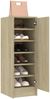 vidaXL Schuhschrank Sonoma-Eiche 32x35x92 cm Holzwerkstoff 808975 Bild 4