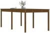 Gartentisch, Balkontisch, Küchentisch Honigbraun 203,5 x 100 x 76 cm Massivholz Kiefer Bild 4