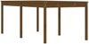 Gartentisch, Balkontisch, Küchentisch Honigbraun 203,5 x 100 x 76 cm Massivholz Kiefer Bild 2
