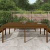 Gartentisch, Balkontisch, Küchentisch Honigbraun 203,5 x 100 x 76 cm Massivholz Kiefer Bild 3