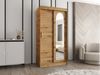 Kleiderschrank Samker 100 cm (Farbe: Artisan Eiche, mit zwei Schubladen) Bild 2