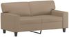 vidaXL 2-Sitzer-Sofa Cappuccino-Braun 120 cm Kunstleder 359416 Bild 2
