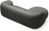 Micadoni Ecksofa Kate 2-Sitzer Links Boucle Dunkelgrau Bild 3