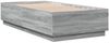 vidaXL Bettgestell Grau Sonoma 75x190 cm Holzwerkstoff 3209763 Bild 3