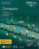 Lumineo LED-Lichterkette Lumineo Lichterkette COMPACT 2000 LED 45m klassisch warm, grünes Kabel, Dimmbar, Timer, Indoor/Outdoor, + 5 m Zuleitung Bild 5