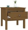 vidaXL Beistelltisch Honigbraun 50x50x49 cm Massivholz Kiefer 813800 Bild 5