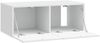 vidaXL Wandmontierter TV-Schrank 78,5 x 31 cm Hochglanz Weiß 898889 Bild 4
