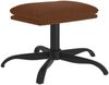 vidaXL Fußhocker Braun 60 x 60 x 39 cm Mikrofasergewebe [341620] Bild 2