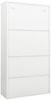 vidaXL Büroschrank Weiß 90x40x180 cm Stahl 335946 Bild 4