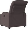 vidaXL Relaxsessel Dunkelbraun Stoff 374152 Bild 3