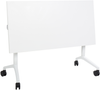 Zusammenklappbarer Schreibtisch mit Rädern Weiß CAVI Bild 5