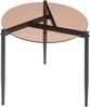 Beistelltisch Ulökantaa Ø50x50 cm Rauchglas, braun [en. casa] Bild 3