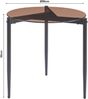 Beistelltisch Ulökantaa Ø50x50 cm Rauchglas, braun [en. casa] Bild 2