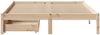 vidaXL Massivholzbett ohne Matratze 135x190 cm Kiefernholz 3301426 Bild 4