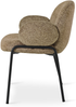 GOEURVANT 1235 Esszimmerstühle 4er-Set, Polsterstühle, Bouclé - Taupe Bild 3