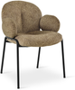 GOEURVANT 1235 Esszimmerstühle 4er-Set, Polsterstühle, Bouclé - Taupe Bild 5