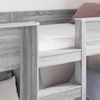vidaXL Etagenbett für Kinder Graues Sonoma 80 x 200 cm Holzwerkstoff 3410408 Bild 3