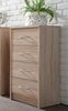 Kommode >Olli< in Sonoma-Eiche - 38x86x35cm (BxHxT) Bild 2