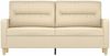 vidaXL 2-Sitzer-Sofa Creme 140 cm Stoff 359237 Bild 3