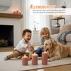 Relaxdays LED Kerzen 3er Set Bild 3