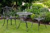 Lugano Sessel, Aluminiumguss, graphit Bild 2