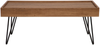 Couchtisch dunkler Holzfarbton rechteckig 100x60 cm WELTON Bild 4