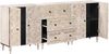 vidaXL Sideboard 3 pcs Weiß 60 x 33,5 x 75 cm Massivholz Mango 3310113 Bild 2