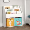 Kinderregal Luigi Weiß 72 x 79 cm mit 2 Faltboxen opt. 1 Vicco Bild 5