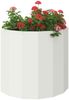 vidaXL Pflanzkübel Weiß 60 x 30 x 50 cm Stahl 883718 Bild 3