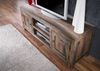 TV-Board Sheesham 145x45x60 grau geölt NATURE GREY #41 Bild 4