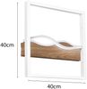 LED Deckenleuchte und Wandleuchte HAWAII in Weiß, 3 Lichtfarben, 40x40 cm Bild 3