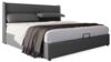 TavilaEcon Boxspringbett Polsterbett mit verstellbarem Kopfteil, Stauraum, aus Leinenmaterial mit Lattenrost Bild 4