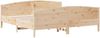 vidaXL Massivholzbett ohne Matratze 200x200 cm Kiefer 3216161 Bild 3