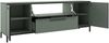 Lowboard >soul< in Schilfgrün - Metall schwarz matt - 180x66,1x40cm (BxHxT) Bild 3