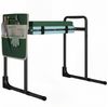 Outsunny Arbeitshocker Kniebank Gartenarbeit (Gartenhocker, 1 St, Kniehilfe), klappbar, mit Werkzeugtasche, Kniekomfort Bild 2